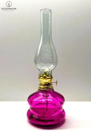 Ahsen Orta Boy Gaz Lambası Pembe ( SZNMODEL07 )