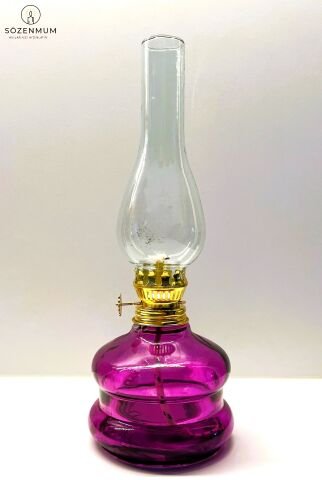 Ahsen Orta Boy Gaz Lambası Mor ( SZNMODEL07 )