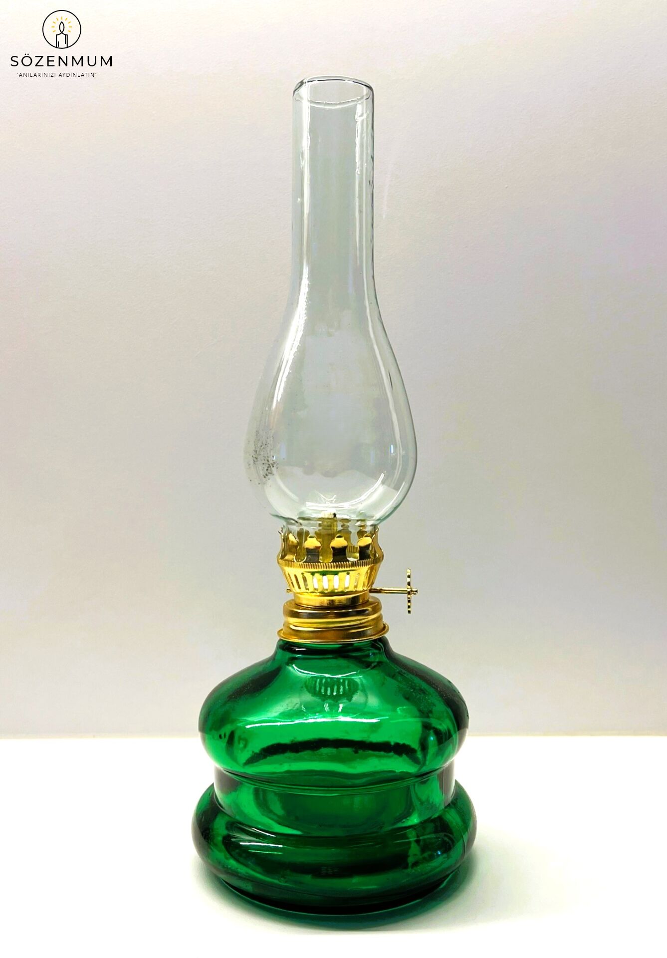 Ahsen Orta Boy Gaz Lambası Yeşil ( SZNMODEL07 )