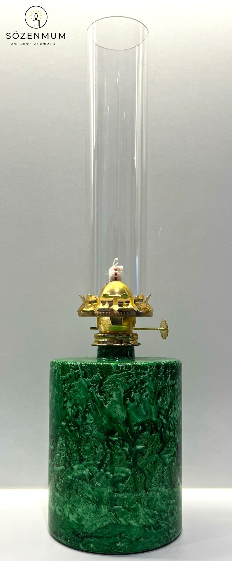 Mylis Büyük Boy Gaz Lambası Yeşil