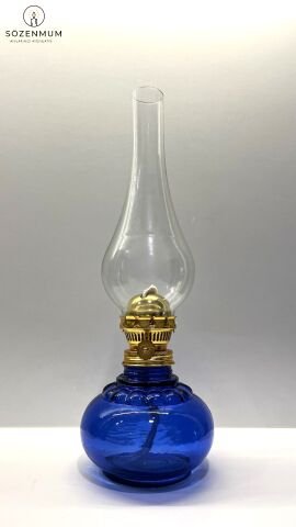 Aurelius Büyük Boy Gaz Lambası Mavi