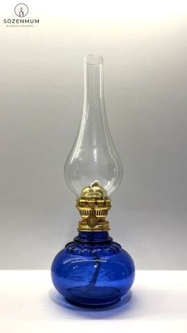 Aurelius Büyük Boy Gaz Lambası Mavi