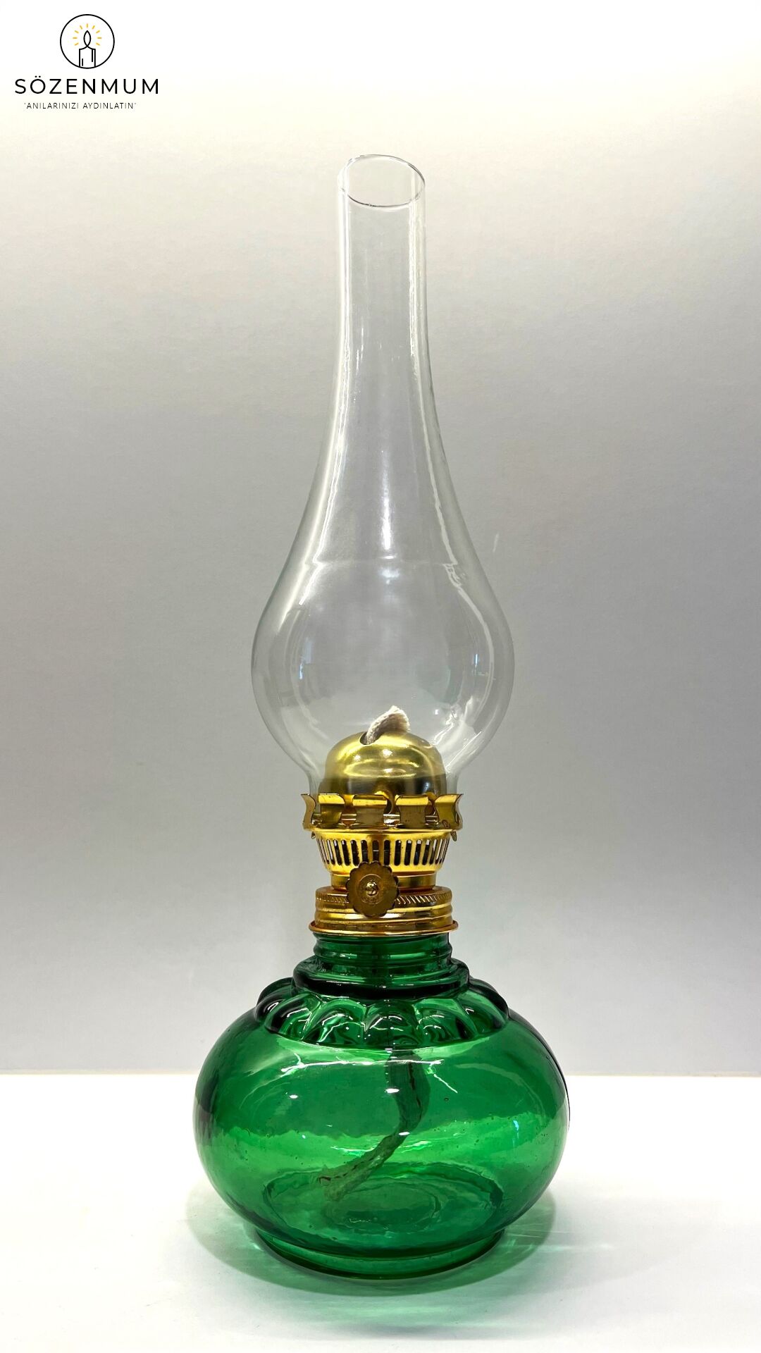 Aurelius Büyük Boy Gaz Lambası Yeşil