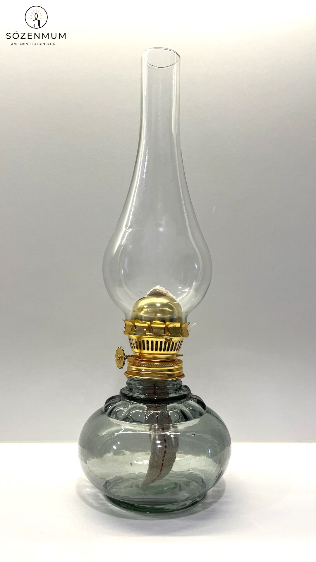 Aurelius Büyük Boy Gaz Lambası Füme