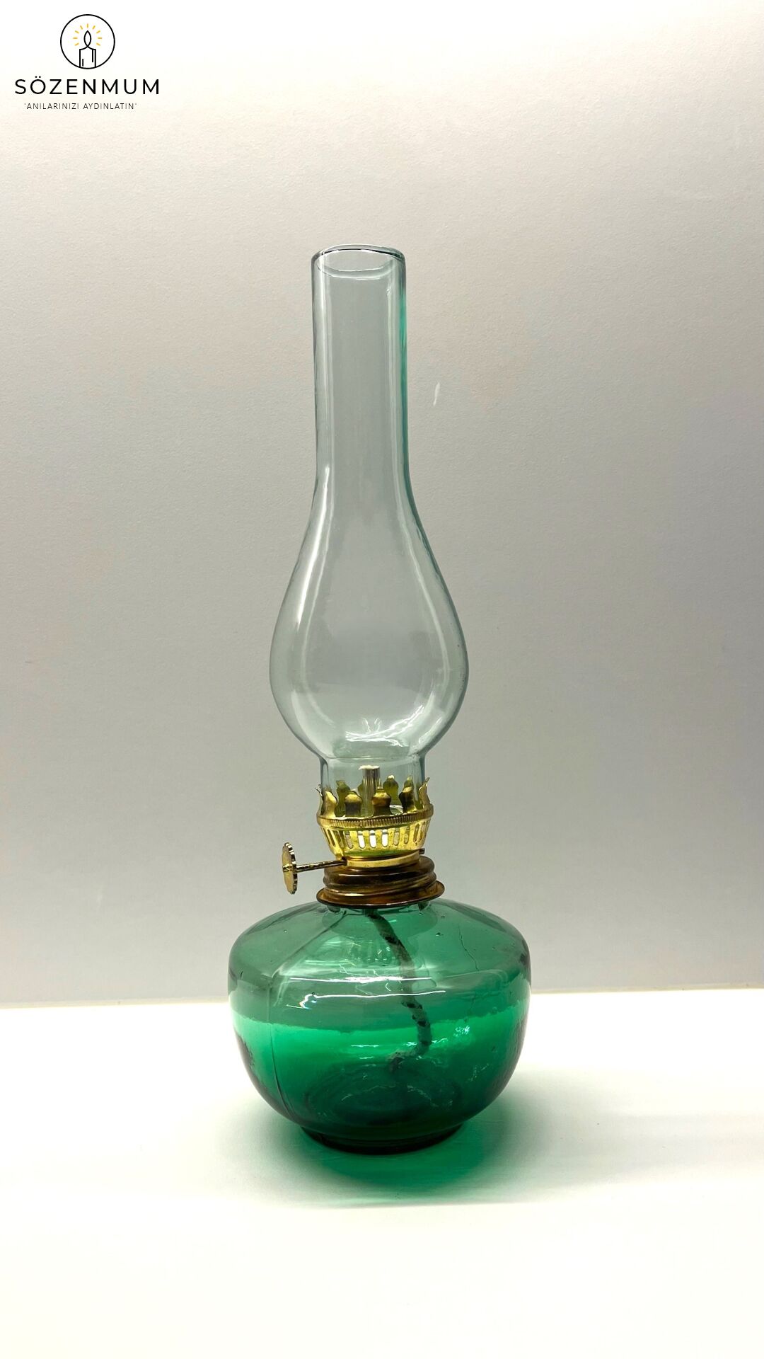 Glowence Küçük Boy Gaz Lambası Yeşil