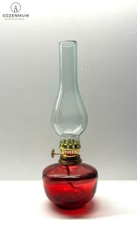 Glowence Küçük Boy Gaz Lambası Kırmızı