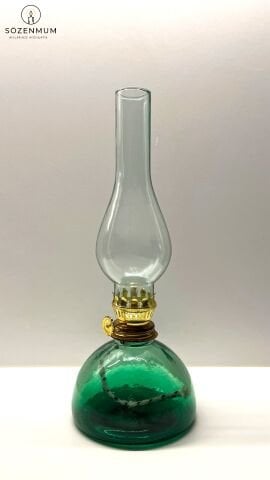 Elysa Küçük Boy Gaz Lambası Yeşil