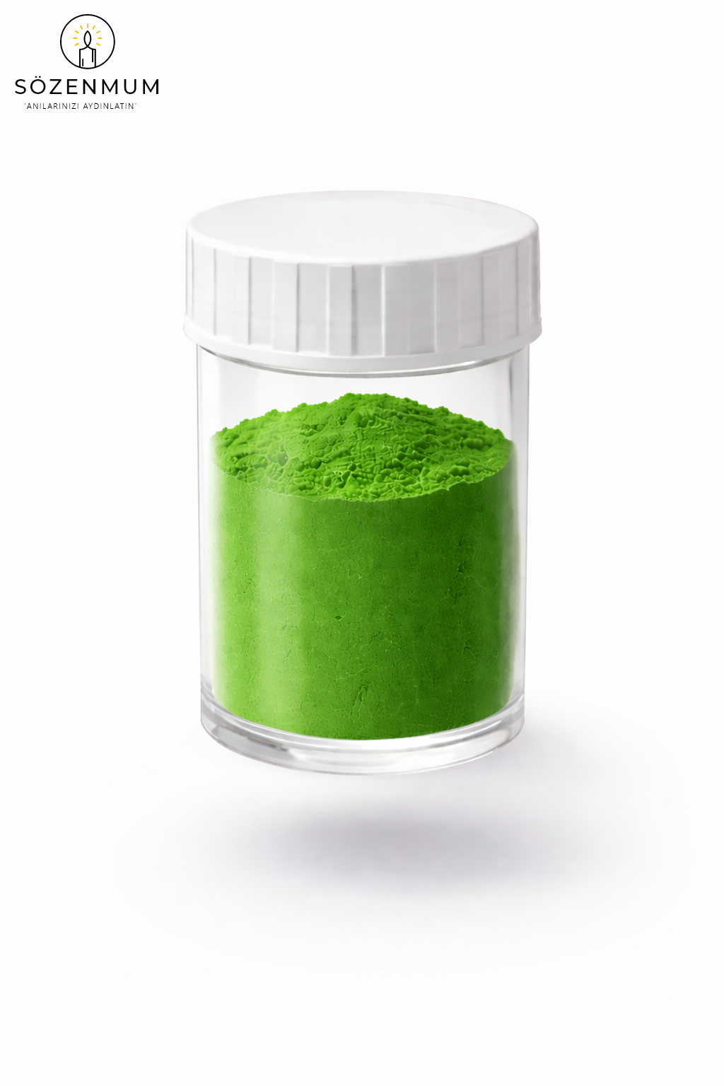 Toz Mum Boyası Yeşil Renk 10 Gr