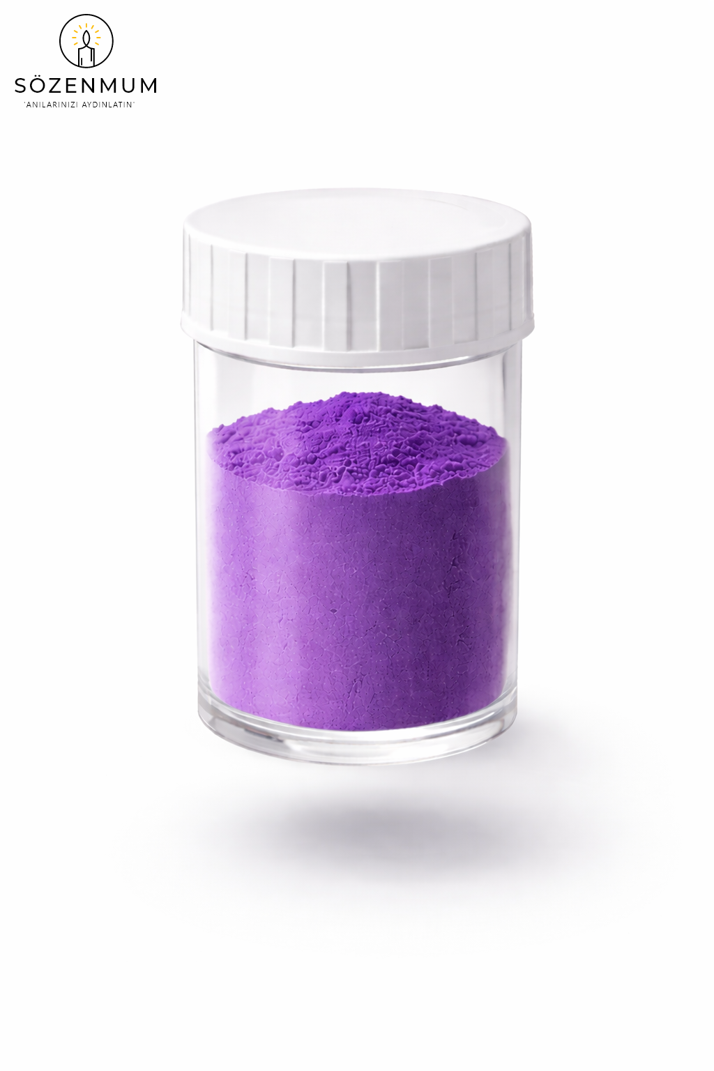 Toz Mum Boyası Mor Renk 10 Gr