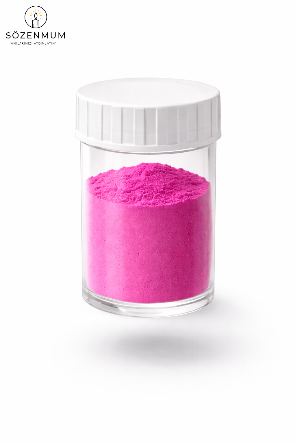 Toz Mum Boyası Pembe Renk 10 Gr